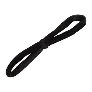 Imagem de Generic Laço de mão profissional multifuncional, prático e de alta resistência, com 40 cm de comprimento e pequeno círculo para circo pole dance, Preto