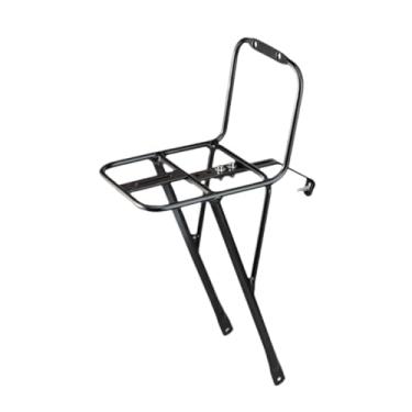 Imagem de Generic Bagageiro dianteiro para bicicleta, cesto de armazenamento frontal, bolsa de quadro para freio, suporte para bagagem para bicicleta de estrada.