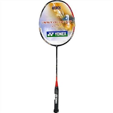 Imagem de Yonex Raquete de badminton pré-amarrada Astrox 77 Play com capa, 4U5