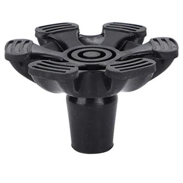 Imagem de Generic Estabilidade Antiderrapante Ponta Bengala do Design de 6 Pilares para Acessórios Muletas 1pc