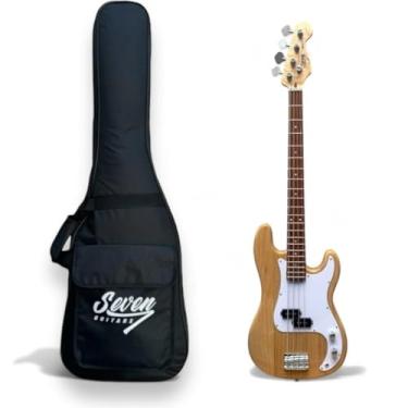 Imagem de Contrabaixo Precision Bass Seven SPB-47 Natural 4 cordas Com Bag