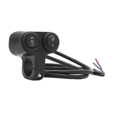 Imagem de Ysyqkn Interruptor de Guidão em Liga de Alumínio, Substitui O Interruptor de Farol/projetor de Alta Qualidade para, Style C, Tamanho real