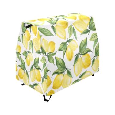 Imagem de Qilmy Lemon Kids Water Table Cover, Duty Waterproof Patio Table Covers for Outdoor Toddler Splash Tables, UV Resistant & Dustproof Play Table Protector, Cover Only