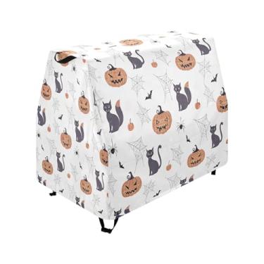 Imagem de Qilmy Scary Halloween Kids Water Table Cover, Duty Waterproof Patio Table Covers for Outdoor Toddler Splash Tables, UV Resistant & Dustproof Play Table Protector, Cover Only