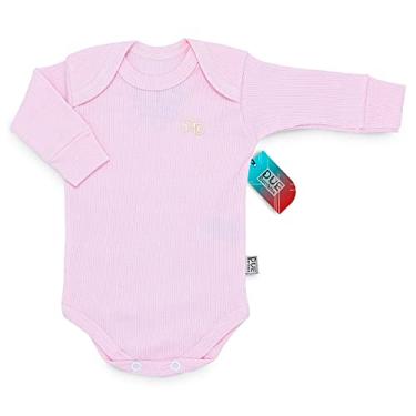 Imagem de Body Bebê Básico Longo Rosa