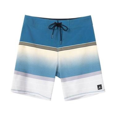 Imagem de Calções de banho SURF CUZ Blue-Striped Quick Dry 32
