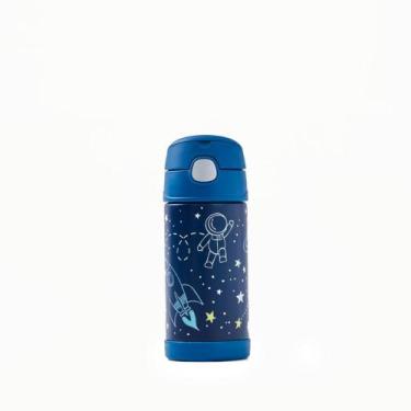 Imagem de Garrafa Térmica Infantil Funt Thermos Astronauta Azul 355 ml