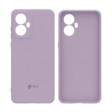 Imagem de Capa Silicone Premium para Motorola Moto G24 – Interior Aveludado, Proteção de Câmera e Toque Macio Antichoque (Lilás)