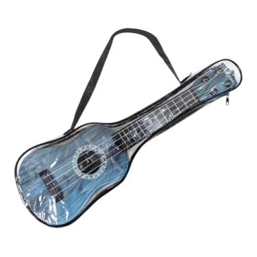 Imagem de simhoa Ukulele infantil de 4 cordas (16,54") para aprendizado, com bolsa de armazenamento, ideal para meninos e meninas. Perfeito para aniversários, Azul