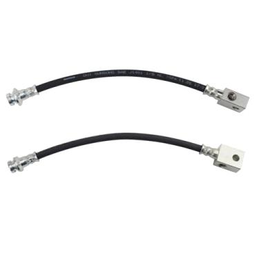 Imagem de TRQ Conjunto de mangueira de freio compatível com 2011-2013 INFINITI M37 M56 2014-2021 Q50 2017-2021 Q60 2014-2019 Q70 2015-2019 Q70L