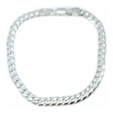 Imagem de Pulseira 19cm Prata Legitima 925 Grumet 5 Mm - Lojas La&Ny Pratas, 19 