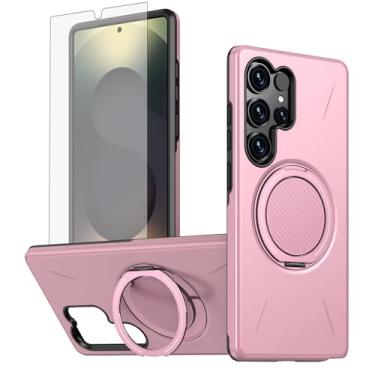 Imagem de Asuwish Compatível com S24 Ultra Phone Case KP US Pink