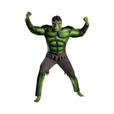 Imagem de Fantasia De Hulk Para Crianças, Vestuário De Carnaval De Halloween, De