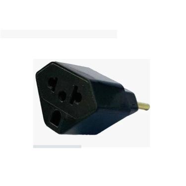 Imagem de Kit 03Un Adaptador De Tomada Padrão Novo E Antigo Universal