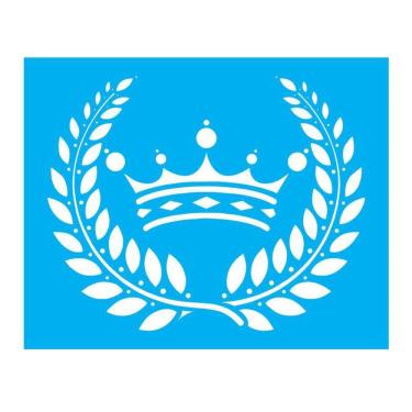 Imagem de Stencil Tamako Coroa - 20X25Cm - Ref B745