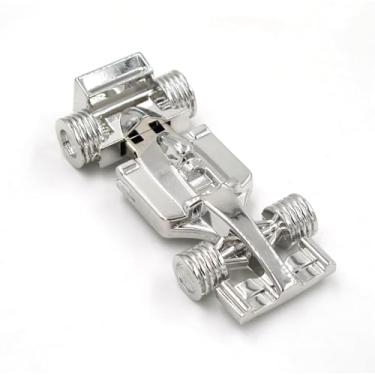 Imagem de Lyqqine Unidade USB de metal em forma de arma de bronze chinês antigo peixe intestino espada USB drive formato dragão 128 GB (carro de corrida 32 GB)