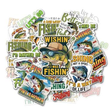 Imagem de 10 adesivos engraçados de pesca, citações de clubes de pesca, vinil impermeável para caixa de equipamento, refrigerador, chapéu rígido, garrafa de água, laptop, carro, skate e bagagem – presente para