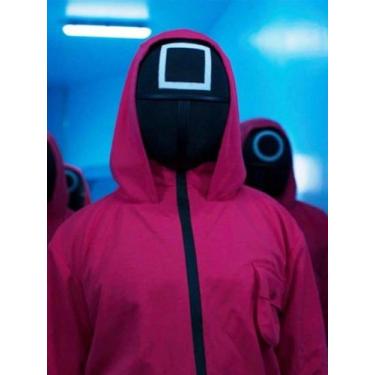 Imagem de Máscara Fantasia Round 6 Front Man e Jogadores  Cosplay Série Squid Ga