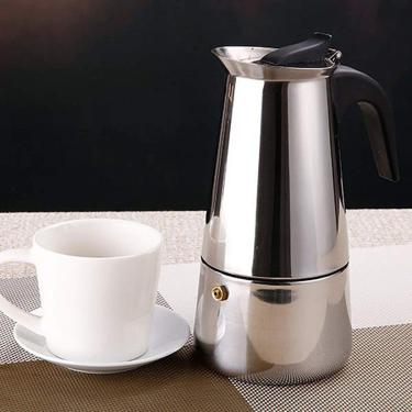 Imagem de Cafeteira Italiana Aço Inox 4 Xícaras 200 ML