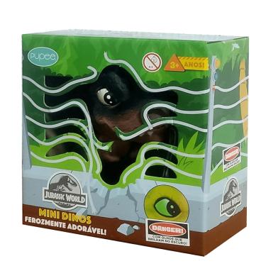 Imagem de Mini Baby Dino Jurassic World T-Rex Preto 1477 - Pupee
