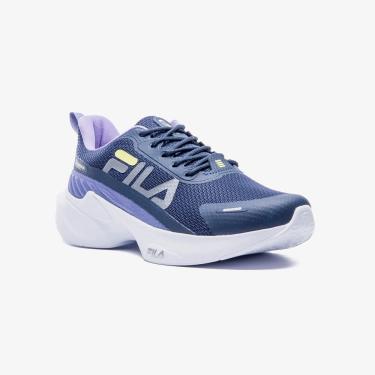 Imagem de Tênis Esportivo Fem Fila Progress Lite Marinho/Roxo 1239919