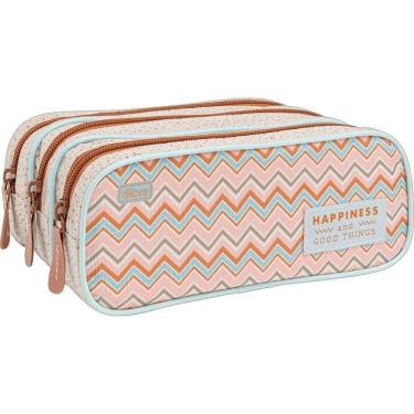 Imagem de Estojo Triplo Grande Académie Sunshine Tilibra