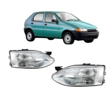 Imagem de Farol Palio 1996 A 2000 Foco Simples (Parte frontal esquerda)