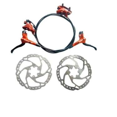 Imagem de Freio disco hid diant/tras c/rotor 160mm gta, Vermelho, TU