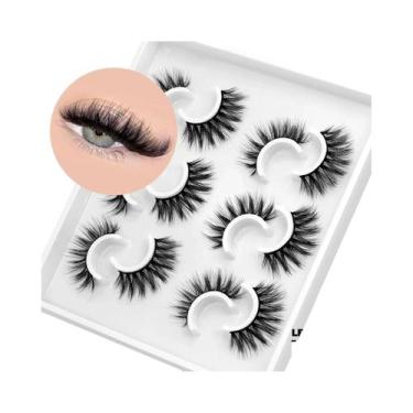 Imagem de Cílios Postiços 3D De Visom Natural Macio E Espesso Veltrinay Para Ext