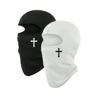 Imagem de Máscara Balaclava Preta Respirável Para Esqui, Ciclismo, Motociclismo,