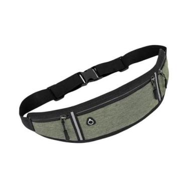 Imagem de Bolsa De Cintura Unissex Impermeável De Lona Para Esportes Ao Ar Livre