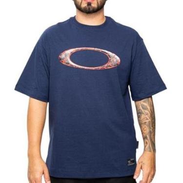 Imagem de Camiseta Oakley Ellipse Magma SM26 Masculina-Masculino