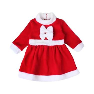 Imagem de Fantasia De Papai Noel Para Meninos E Meninas, Traje Quente De Natal, 