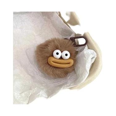 Imagem de Chaveiro De Pelúcia Boca De Salsicha De Palhaço Engraçado, Feio E Fofo