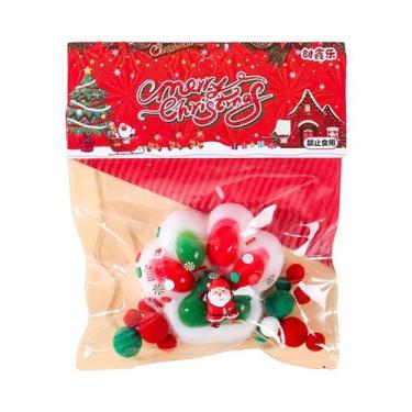 Imagem de Brinquedo Antiestresse Squishy Pata De Gato Grande De Natal, Fofo, De 
