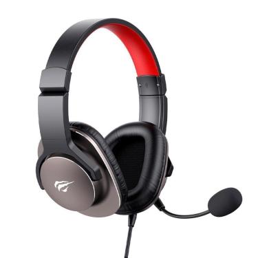 Imagem de Headset Gamer Havit Gamenote, 50mm, PS4, XBOX, Preto e Vermelho - H2030S-Unissex
