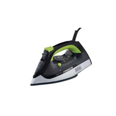 Imagem de Ferro de Passar Roupa Black Decker, FX2700, com Vaporizador, Sistema Antigotejamento, Preto, Verde e Branco Preto / 220