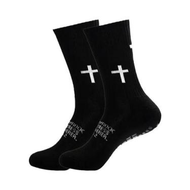 Imagem de Meias De Futebol Unissex Resistentes Ao Desgaste E Antiderrapantes Par