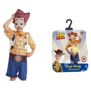 Imagem de Fantasia Woody Toy Story com Máscara Tamanho M - Novabrink