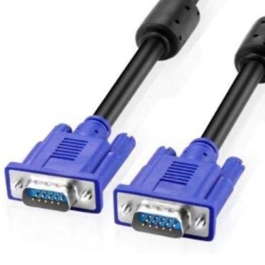 Imagem de Cabo Vga Para Monitor Projetor Lcd Pc Tv 1,5 Metros - Exbom