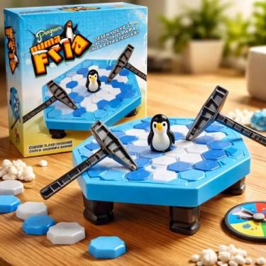 Imagem de Quebra Gelo Do Pinguim Jogo De Mesa Brinquedo Educativo Game - Pop Bri