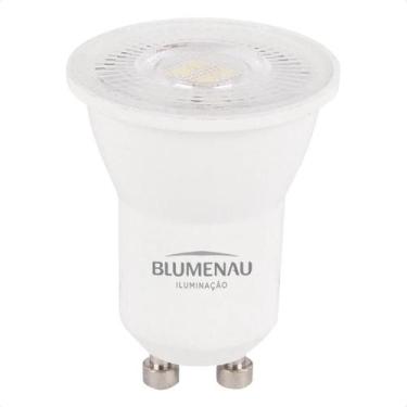 Imagem de Kit 6 Lâmpada Led Mini Dicroica Mr11 4W Blumenau 6500K Branco Frio Biv