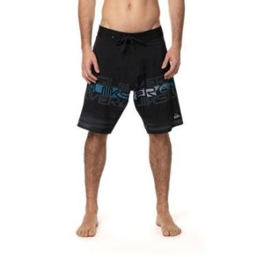 Imagem de Boardshort Quiksilver Everyday Word Block 20 Preto-Preto-38-Masculino