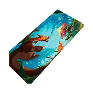 Imagem de Mouse Pad Grande XXL Charizard Para Jogos, Acessórios Para Gamers Com 