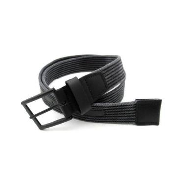 Imagem de Cinto Masculino Esportivo Fasolo de Lona E388342, Cinza esc, Pto, 90