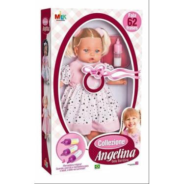 Imagem de Boneca Angelina Collezione - Milk Brinquedos
