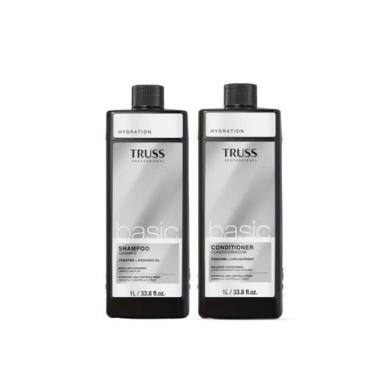 Imagem de Kit Refil Basic - Shampoo e Condicionador 1L - Truss