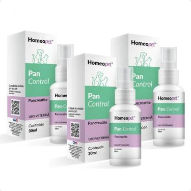 Imagem de Kit 3 Medicamento Homeopático Pan Control Homeo Pet - 30ml - Real H