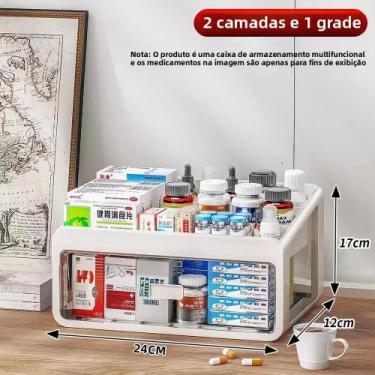 Imagem de Caixa De Armazenamento Médica Doméstica De Grande Capacidade Com Múlti