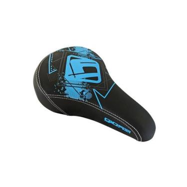 Imagem de Selim gios gl-1109 - freeride, Preto, Azul, Cinza, UNI